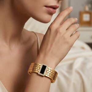 Black Gem Gold Handcuff