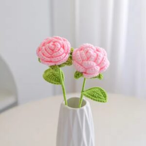 Crochet-vase flower