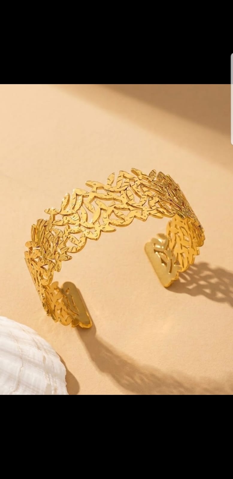 Majestic Gold Hand Cuff - Image 2
