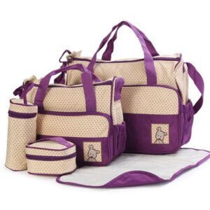 Set of 5 Piece baby bag