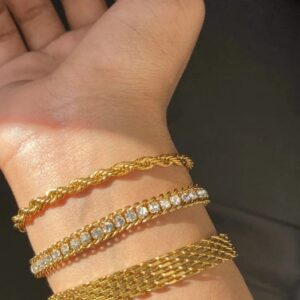 Set of 3 Elegant Bracelets
