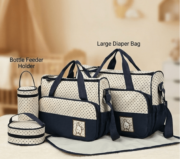 Set of 5 Piece baby bag